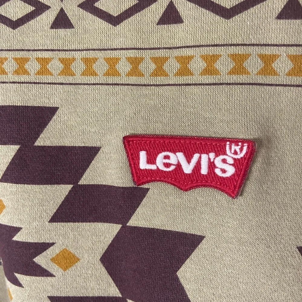 Levi’s Men’s Hixton Aztec print sweatshirt Sz L